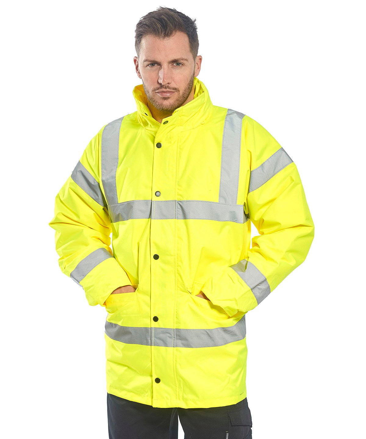 Hi -Vis Traffic Jacket | YELLOW